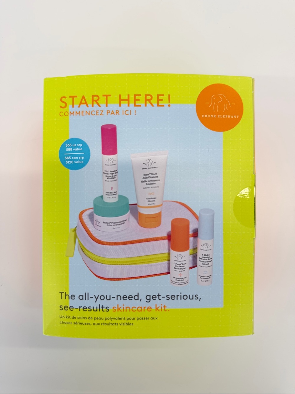 Drunk Elephant Skincare Kit BNIB